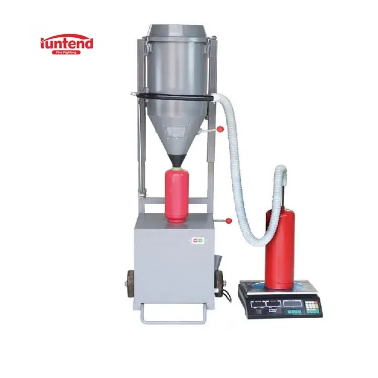 Hengyang Runtai Automatic Dry Powder Fire Extinguisher Refilling Machine/ Filler