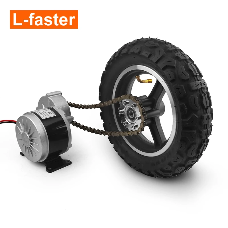 L-faster 10-дюймовый двойной привод надутое колесо Электрический конверсионный