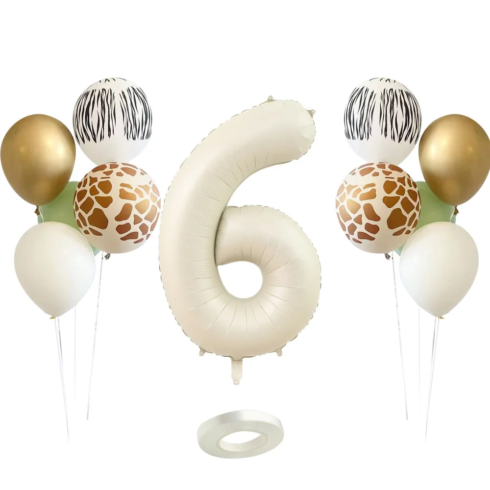 

Набор воздушных шаров с животными для детского праздника