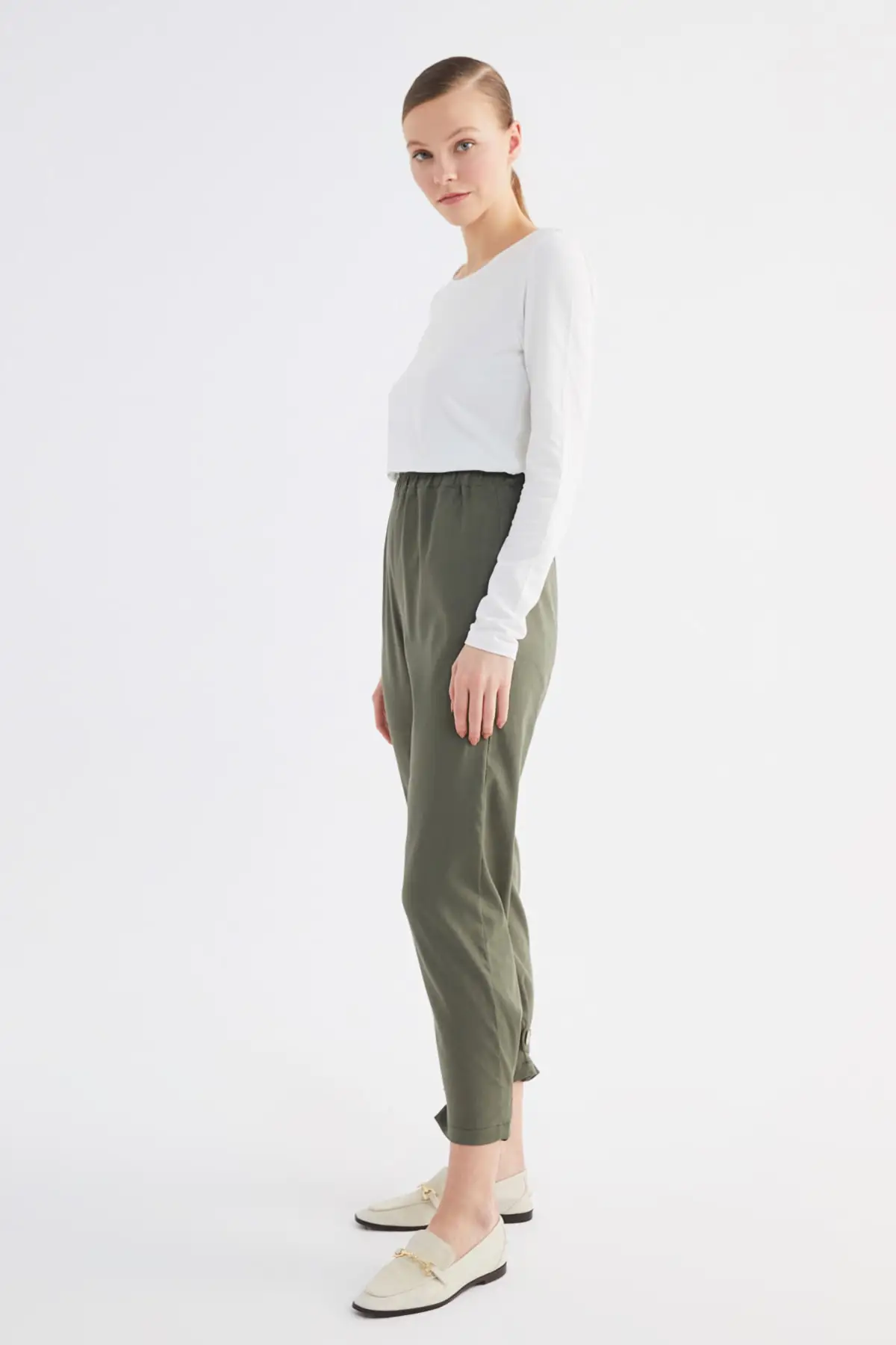 

Khaki Pants Women's Islamic Clothing Pants