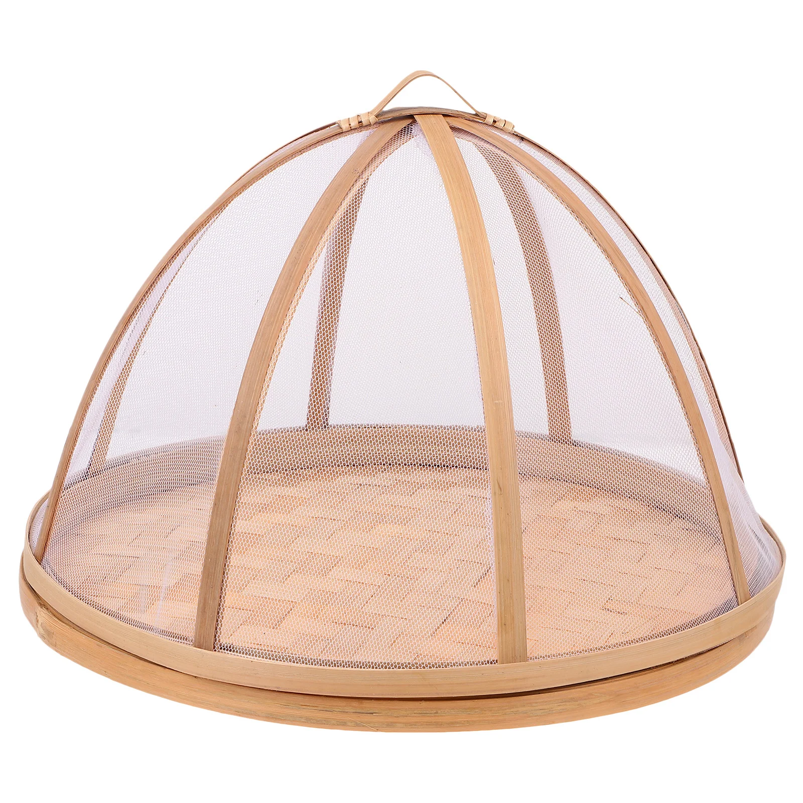 

1pc Round Dish Storage Cover Practical Round Dish Protective Cover Insect Prevention Food Cover