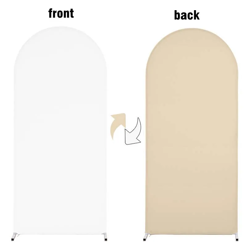 

Эластичный фон для фото 50x120 см, бежевый+белый