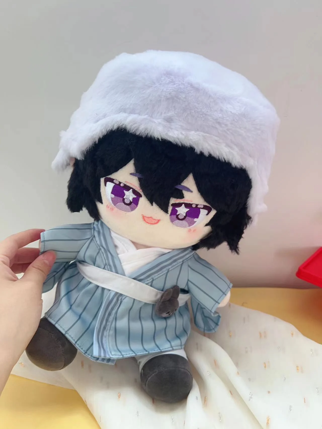 

Anime Bungo Stray Dogs Fyodor Dostoyevsky Cosplay 30cm Cute Change Dolls Plush Dress Up Clothing Pillow Xmas Birthday Gift