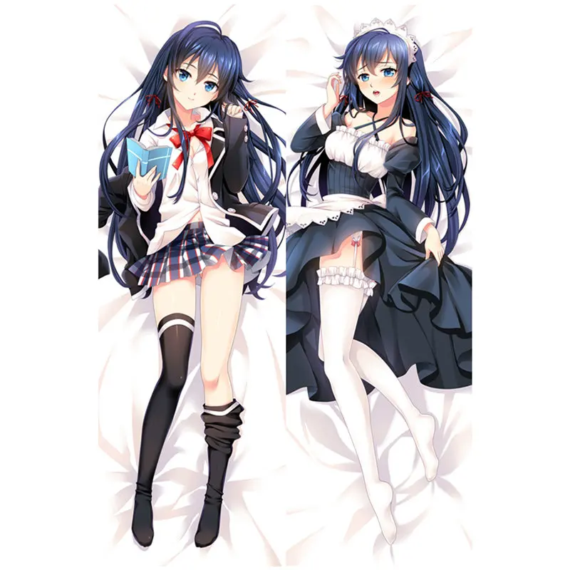 

60x180 см аниме яхари руда no Seishun Love Come wa Machigatteiru наволочка 3D двухстороннее постельное белье обнимающее тело наволочка