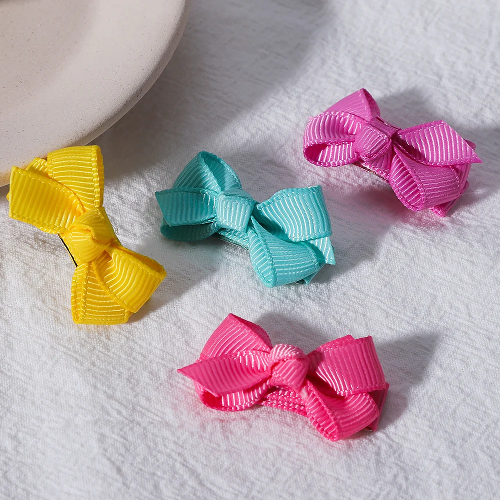 

2 шт./комплект, заколки для волос с бантом, 1,5 дюйма