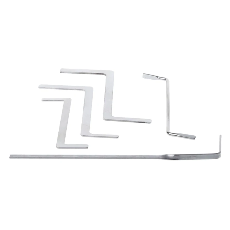 

Инструменты для замка из нержавеющей стали, Z-образные слесарные инструменты, два сложения, инструмент для натяжения, Многофункциональный р...