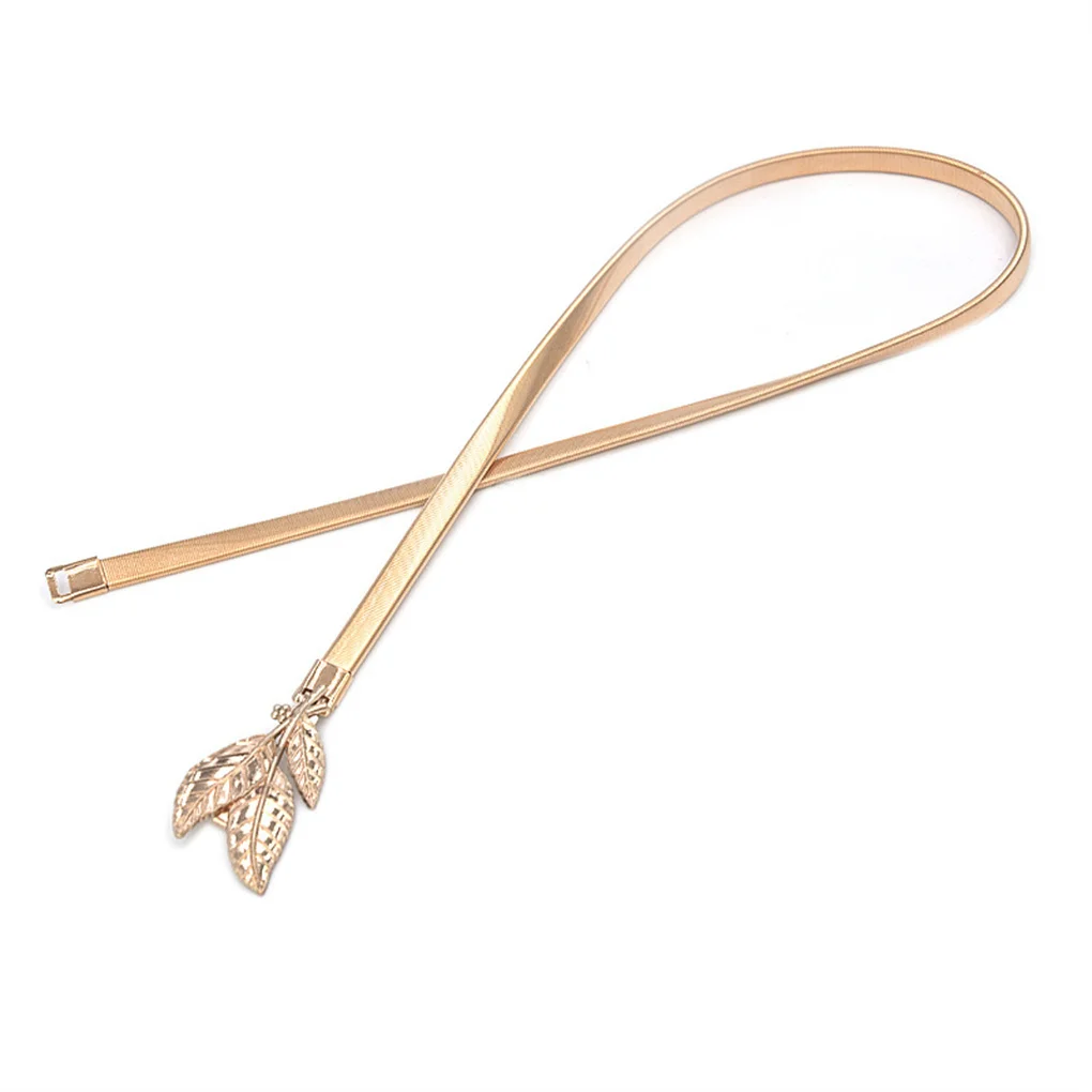 

Adjustable Waist Wrap Fashion Simple Style Multicolor Exquisite Clothing Valentines Day Belts for Women Dresses Silver