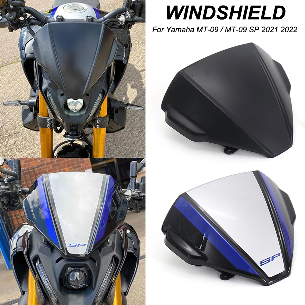 

2021 2022 Motorcycle Windshield Sport Windscreen Visor Viser Fits For YAMAHA MT-09 MT09 SP MT 09