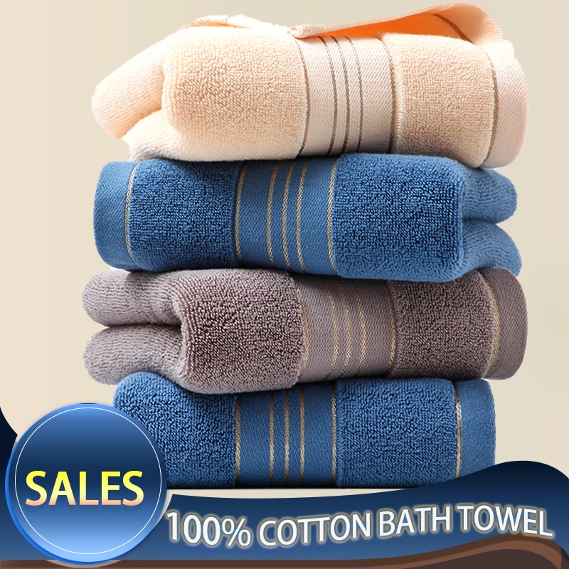 

100% Cotton Bath Towel Adult Luxury Soft Bath Towels Household Men Women Wash Face Towel Highly Absorbent Towel Hand Towel منشفة