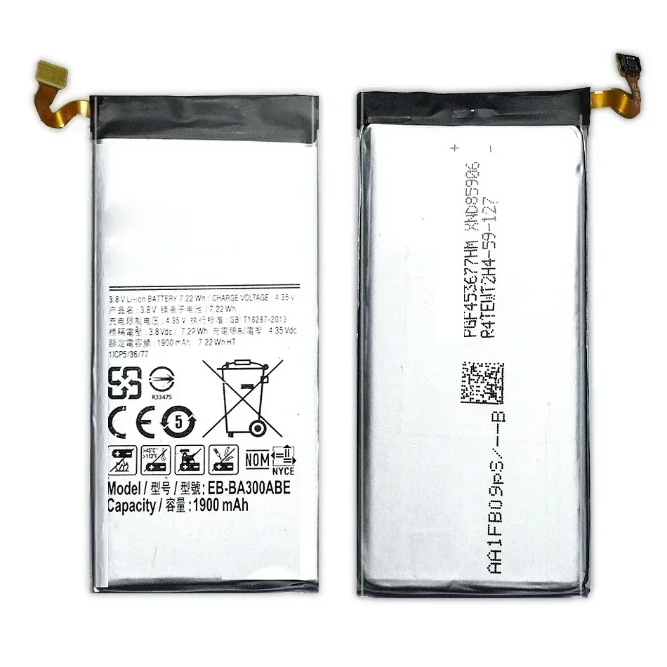 Аккумуляторы для мобильных телефонов EB-BA300ABE 1900 мАч Samsung GALAXY A3 2015 A3009 A300 A300X A300H A300F