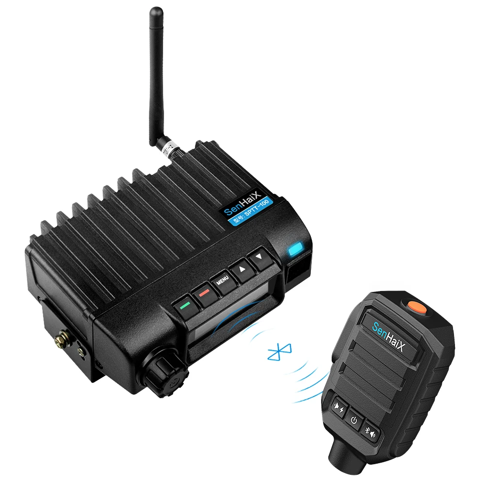 

Global Range 4G LTE Vehicle Two-way Radio with BT Hand Mic GPS for Taxi Mobile Radio Real PTT