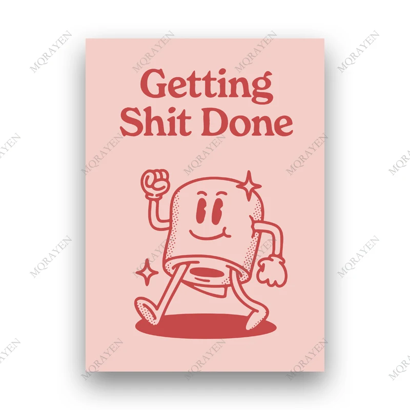 

Художественная печать на холсте "Ретро дерьмо"