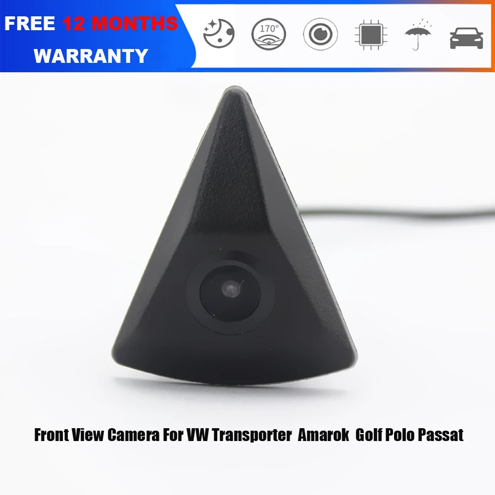 

HD камера переднего вида для Volkswagen VW Tiguan MK1 Touareg MK1 Touran MK1 Transporter T5 T5.1 T6 Up эмблема значок Подходит AV