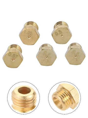 5 шт., набор газовых струй для сжиженного нефтяного газа, горелка, газовая варочная панель, комплект для переоборудования сжиженного нефтяного газа, насадки, инжектор для пропана, сварочные принадлежности для пайки