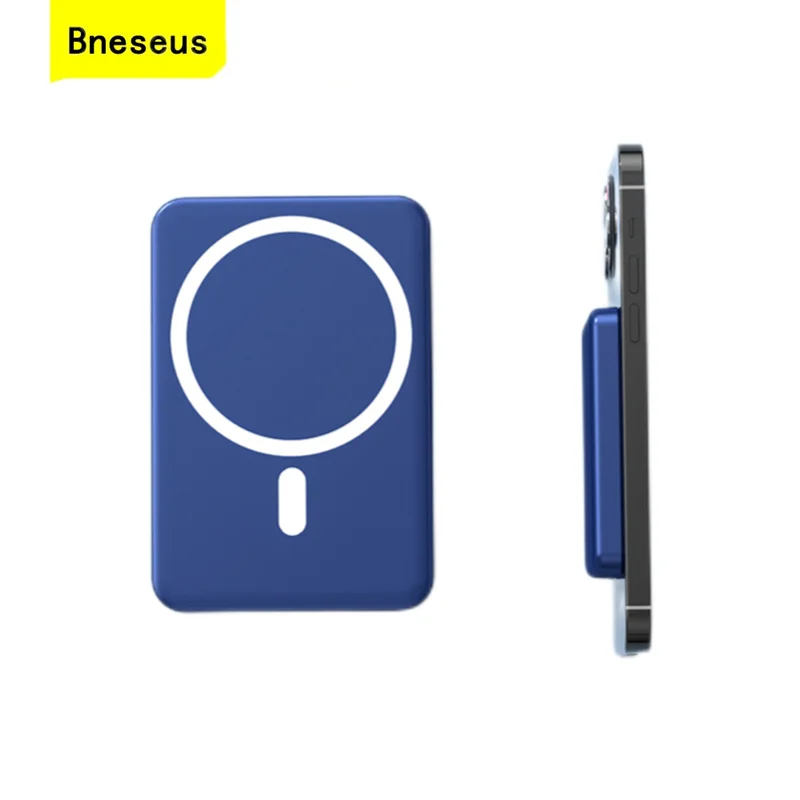

Bneseus Magnetic Power Bank Fast Mobile Phone Charger For Apple iPhone 13 12 Xiaomi Portable External Battery Mini Powerbank
