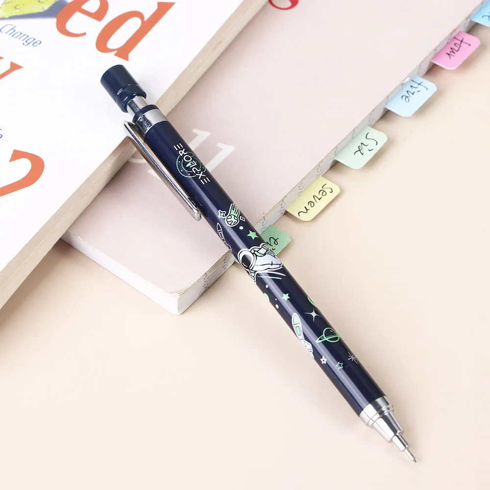 

Writing Eraser Top Press Pen Student 0.5mm Automatic Pencils Propelling Pencil Mechanical Pencil Movable Pencil