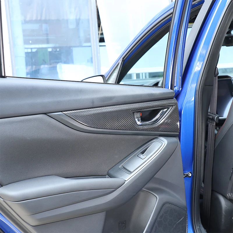 Для Subaru WRX 2022-2025 настоящее углеродное волокно, центральная шестерня автомобиля, рамка подлокотника, стеклянная подъемная рамка, крышка, наклейка, аксессуары (art.: 3920cbcc52c60) - 3920cbcc52c60