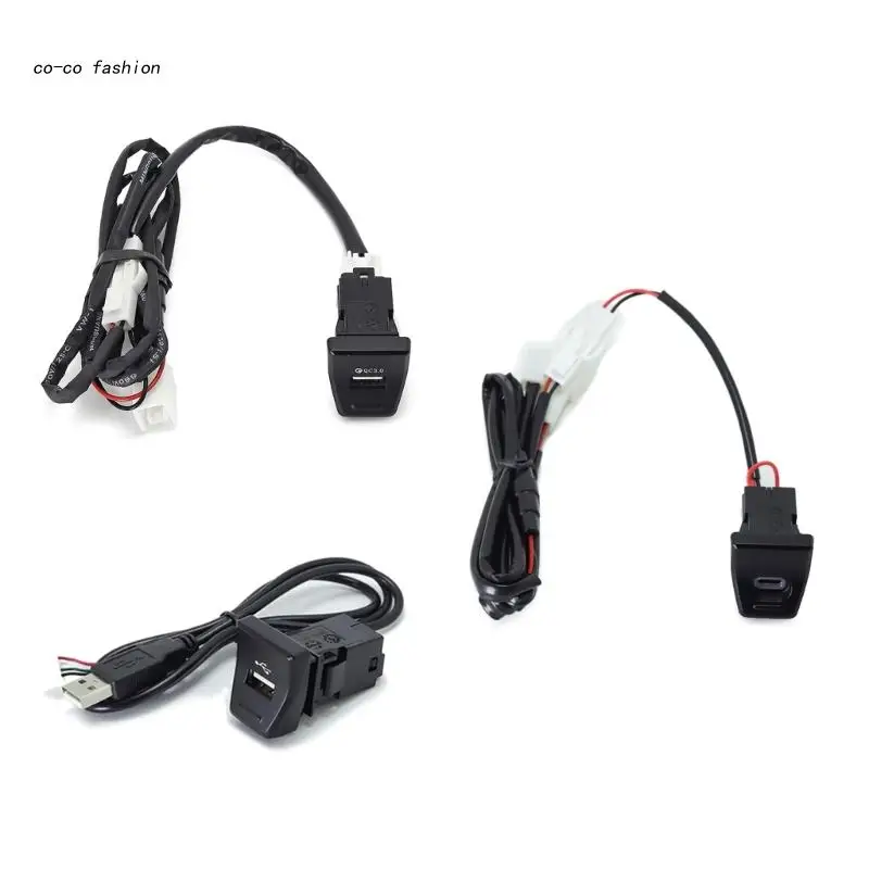 

517B Car Quick Charge Car Charger QC3.0 USB Interface Socket Fast Car Charger for Car