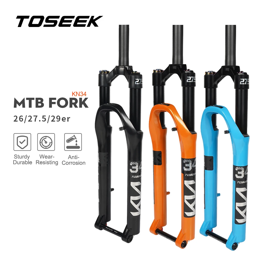 

Вилка с пневматической подвеской RL120mm из магниевого сплава TOSEEK KN34
