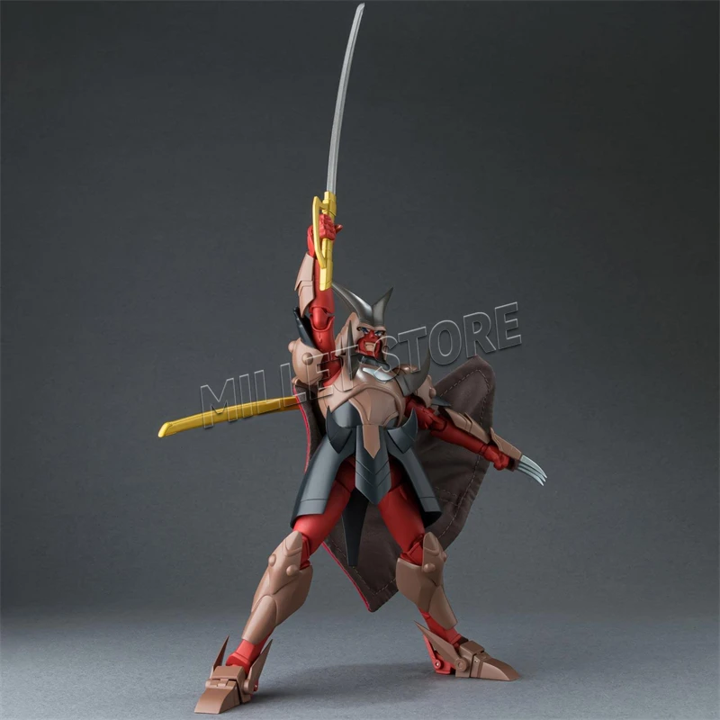 Фото Коллекционная фигурка-модель Flame Toys Ronin Warriors Dark Magic General Anubis Enumishou, игрушка, подарок №4