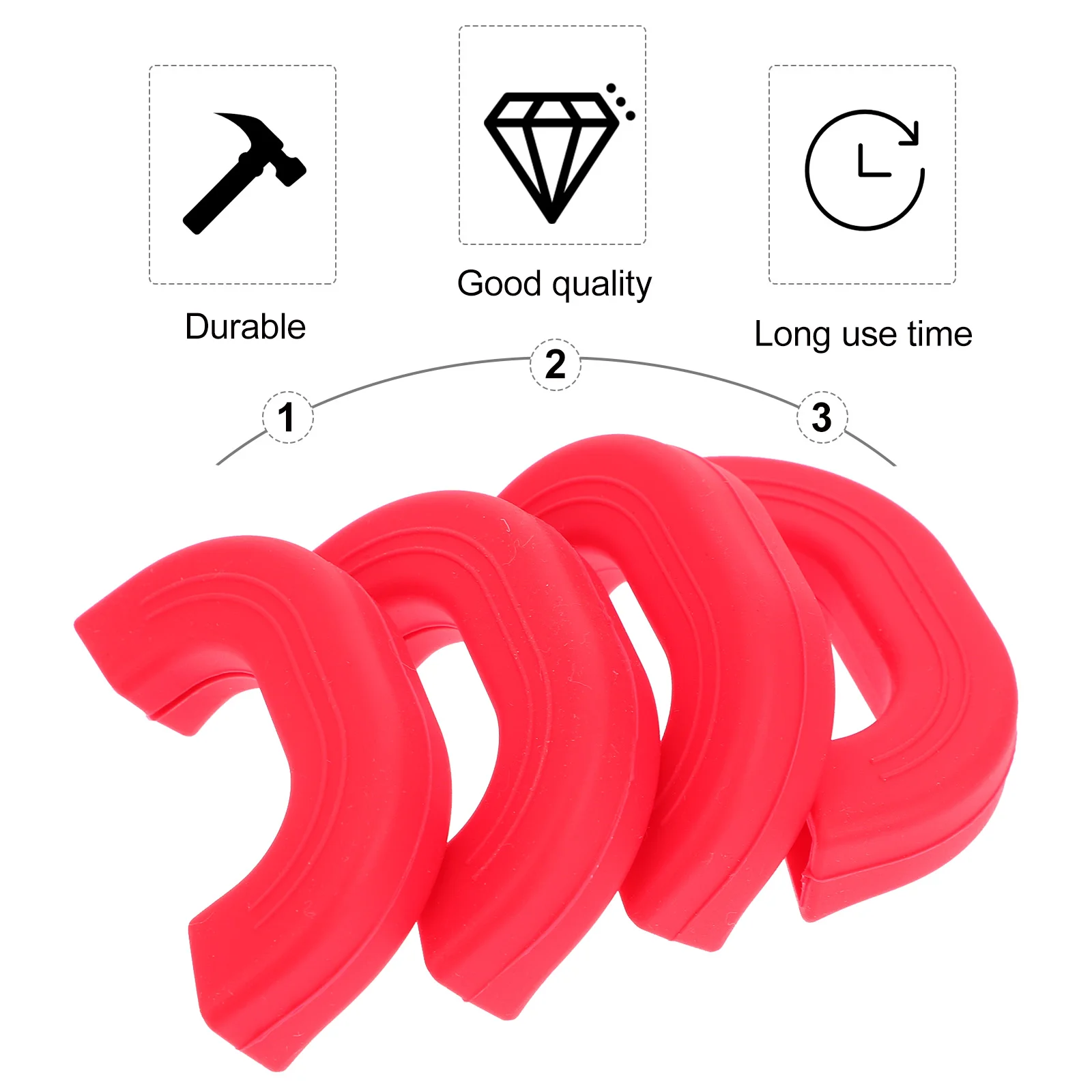 

Handle Pot Silicone Cover Holder Sleeve Pan Covers Hot Skillet Iron Cast Grip Heat Assist Resistantside Sleeves Panhandle Ear