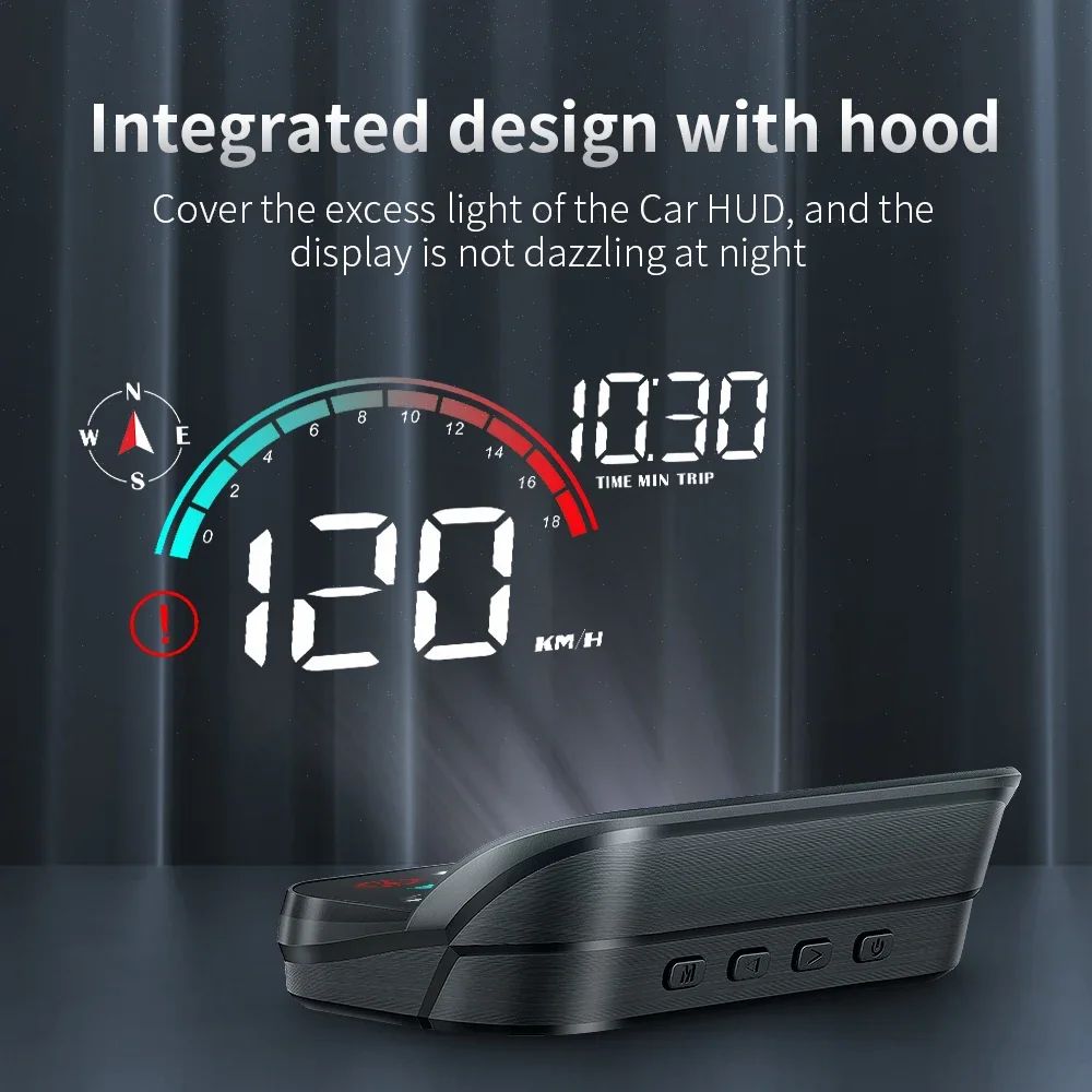 Новый M22 HD ЖК-проекция на стекле проекционный дисплей цифровой GPS-спидометр