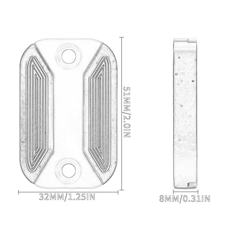 Фото NMAX 125 155, крышка тормозной жидкости, подходит для YAMAHA NMAX 125 NMAX 155 2015-2023, аксессуары для мотоциклов, крышка тормозного масляного насоса из алюминиевого сплава №5