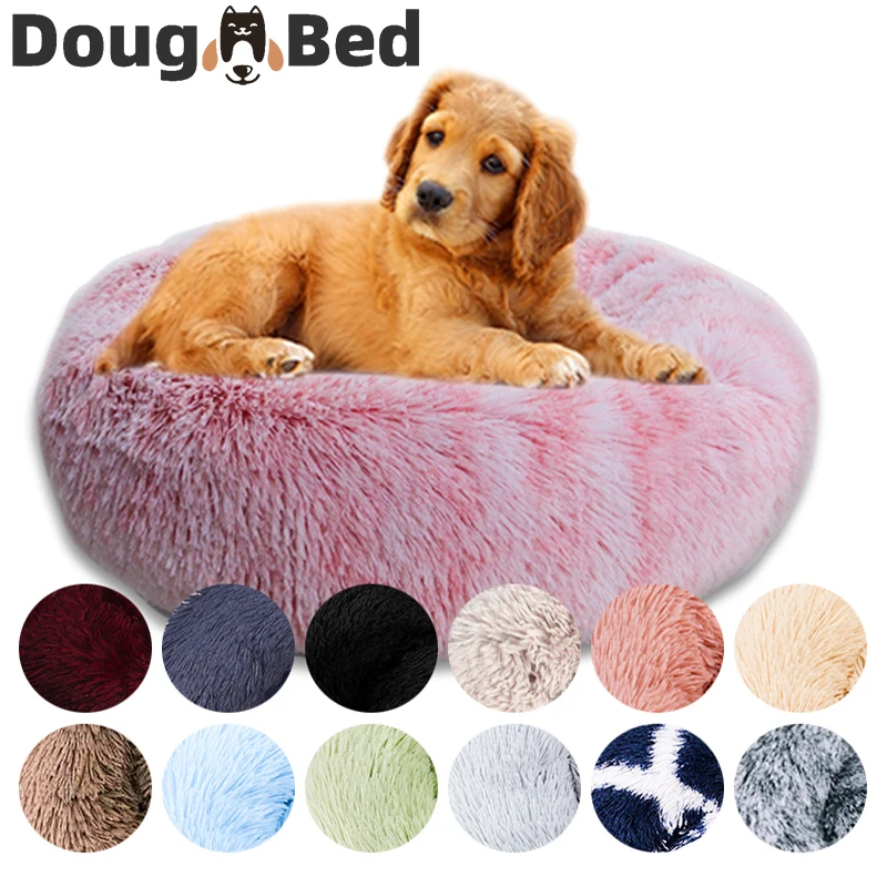 

Pet Kennel Warm Donut Kennel Large Dog Sofa Cat Litter Round Pad Hot Selling Pet Deep Sleep Super Soft Washable Accessories