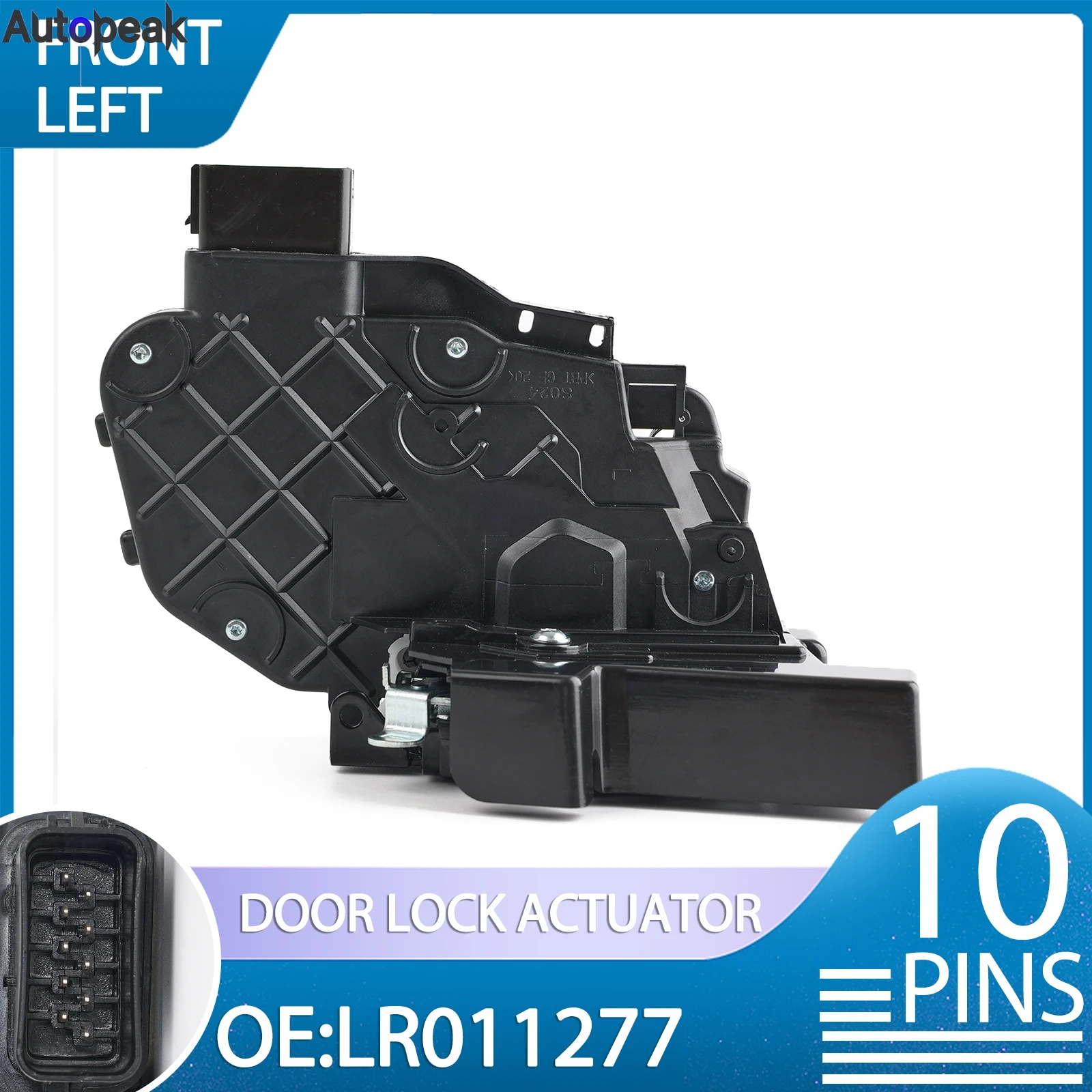 Фото Привод дверного замка, центральный замок спереди слева для Land Rover Discovery III Jaguar XF J05 CC9 Freelander LF FQJ 000214   FQJ 000215 №1