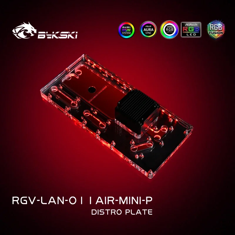 Размерная пластина Bykski RGV-LAN-O11AIR-MINI-P для корпуса компьютера LIANLI O11 AIR MINI