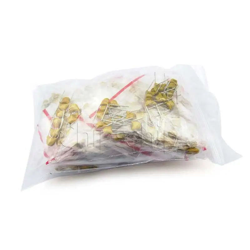

Monolithic Capacitor Pack Capacitor Element Pack Pin Distance 5.08mm Capacity 10PF-10UF 23 Kinds of 10 each