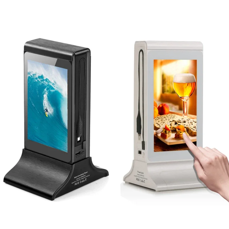 FYD-835S Цифровой 7-дюймовый односенсорный экран ресторанный стол рекламный