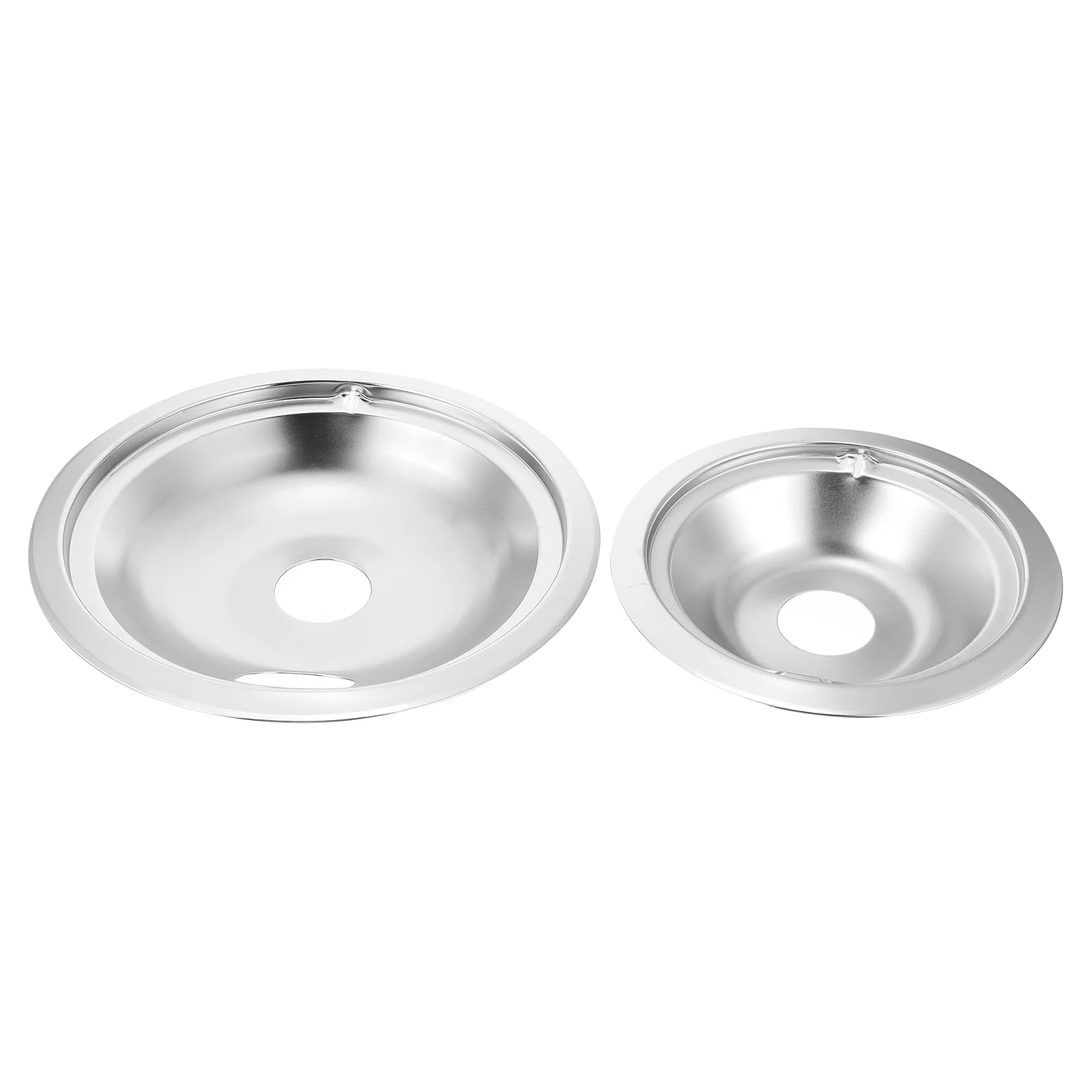 

Drip Pan Range Cooktop Stove Burner Pans Electric Bowl Oven Covers Replacementporcelain Oilliner Proof Drips Protector Bibs