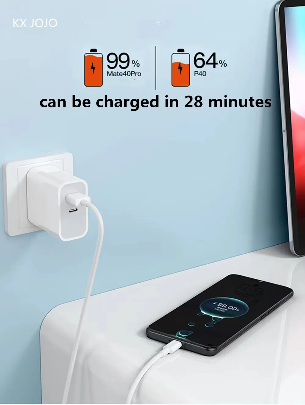 Фото USB-кабель для быстрой зарядки Huawei Honor Xiaomi Vivo OPPO и т. Д., 5 А №4