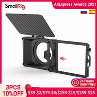smallrig mini matte box for mirrorless dslr cameras compatible with 52mm55mm58mm62mm67mm72mm77mm82mm86mm lens 3196