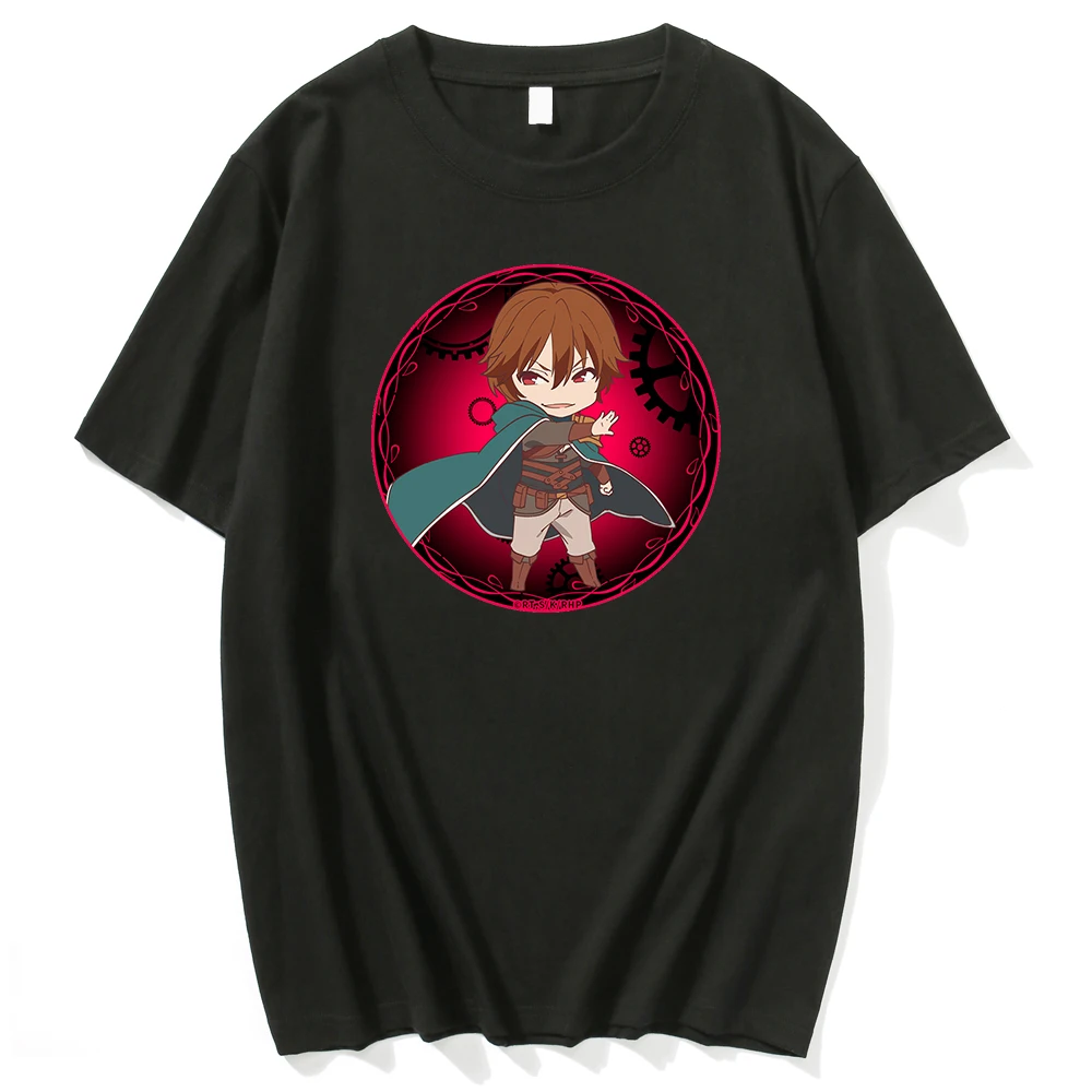 

Redo of Healer T-shirt Kaifuku Jutsushi no Yarinaoshi Cosplay Costume Adult Short Sleeve Tshirt Keyaruga T Shirts Anime Tops