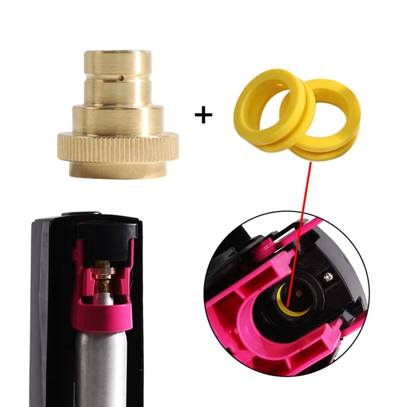 DUO Art и Terra -425 г 60 литров алюминиевый цилиндр без резьбы адаптер для CO2 водяной