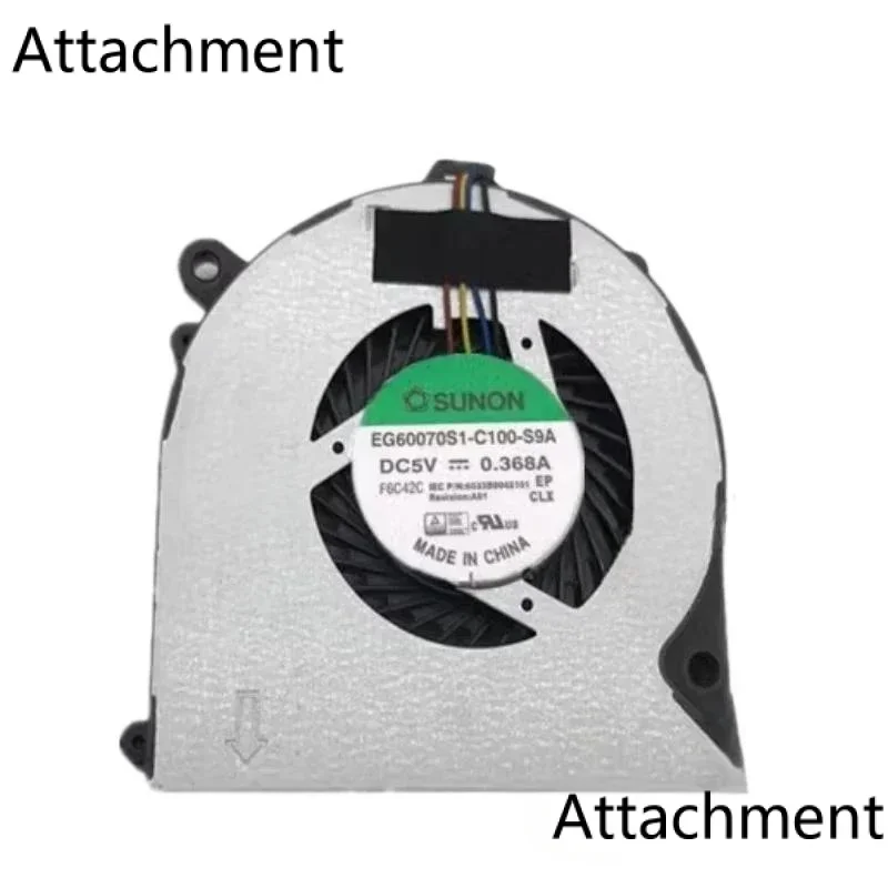 Новый вентилятор охлаждения процессора для HP 260 G1 G2 EG60070S1-C100-S9A 55 мм 795307 -001