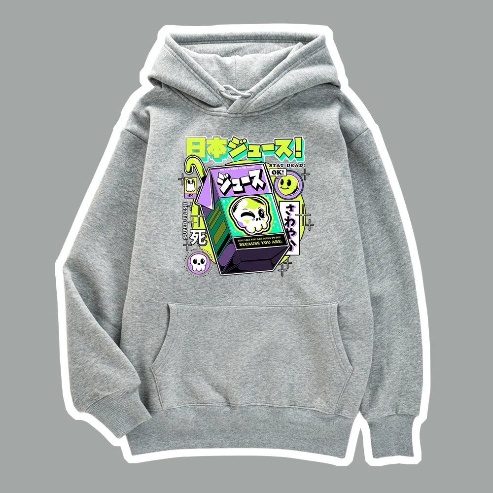 

Live Like You Are Going To Die Because You Are Sweatshirt Men Thicken Cotton Hooded Autumn Oversize Hoody Casual Fleece Clothes