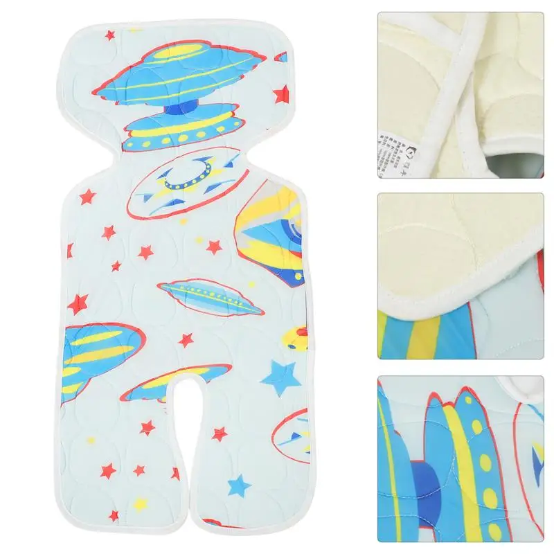 

Stroller Liner Cool Pad Baby Breathable Pram Cushion Stroller Liner Breathable Pad