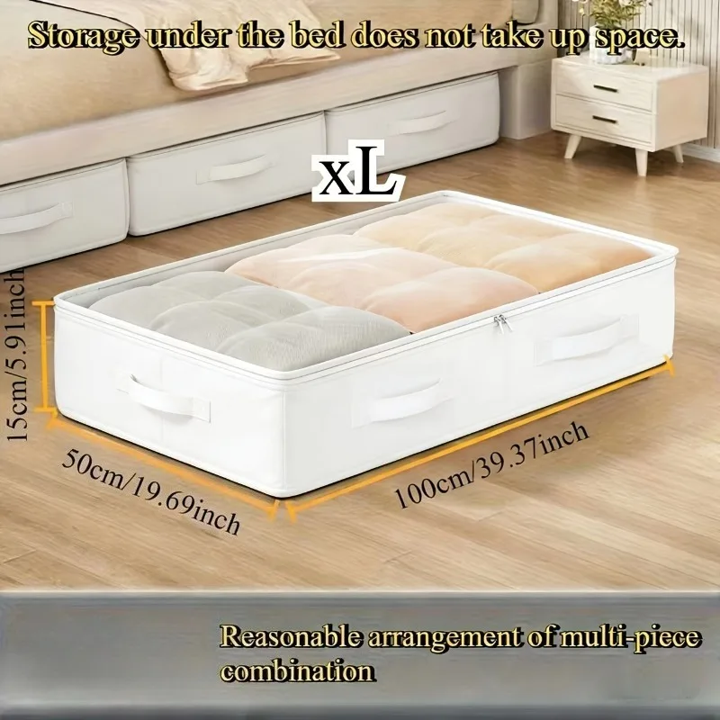 

Складные сумки для хранения под кроватью из нетканого материала