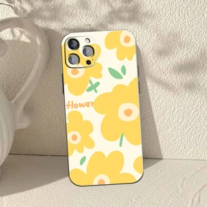 Cute Flowers Apple Phone Case For iPhone 13 12 Pro Max 11 Mini X XS XR 7 8 Plus SE 2020 6S 6 Soft Si in Pakistan