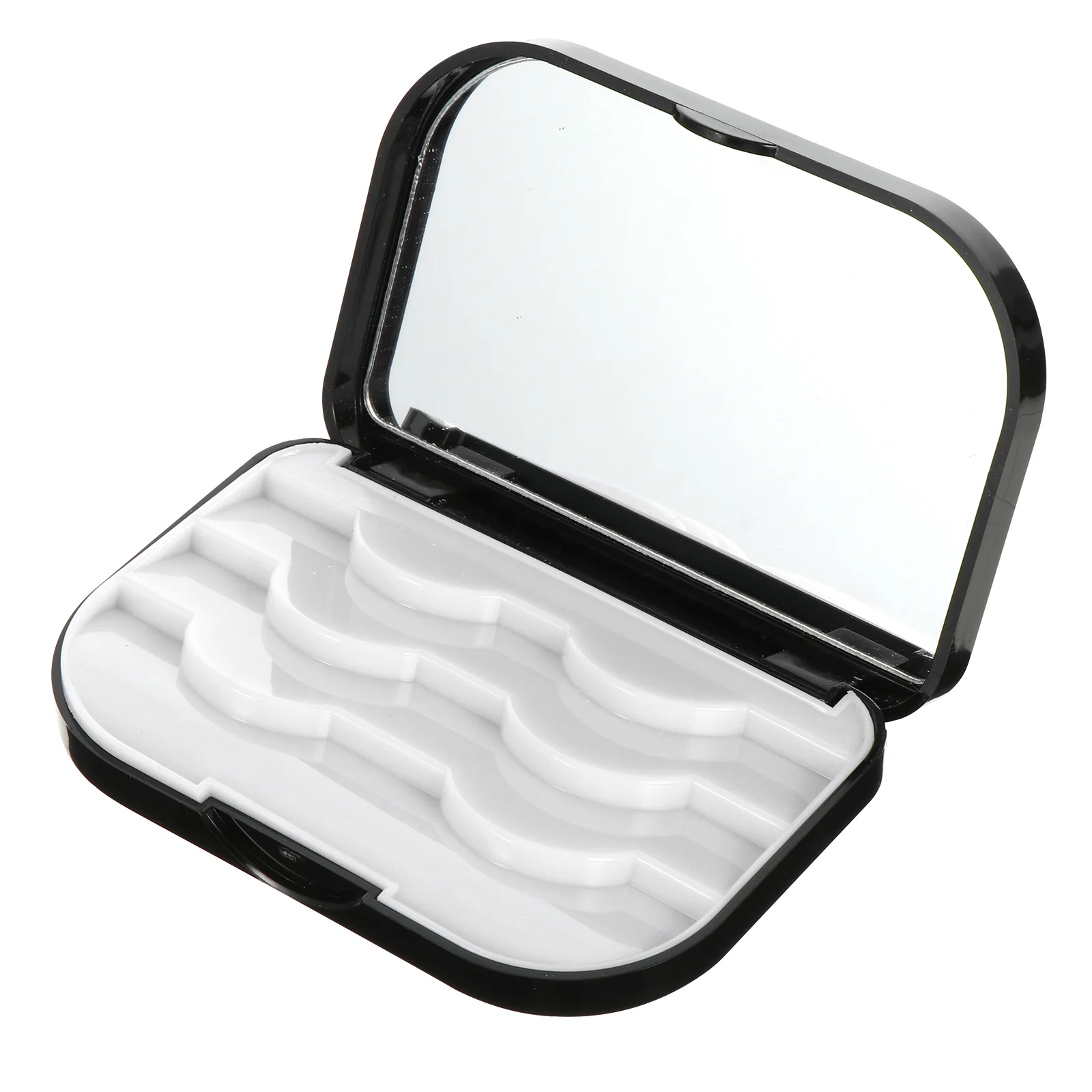 

Eyelash Case Box Holder Lash Fake Organizer Storage Container Lashes Eye Travel False Eyelashes Packaging Makeup Mirror Carrying