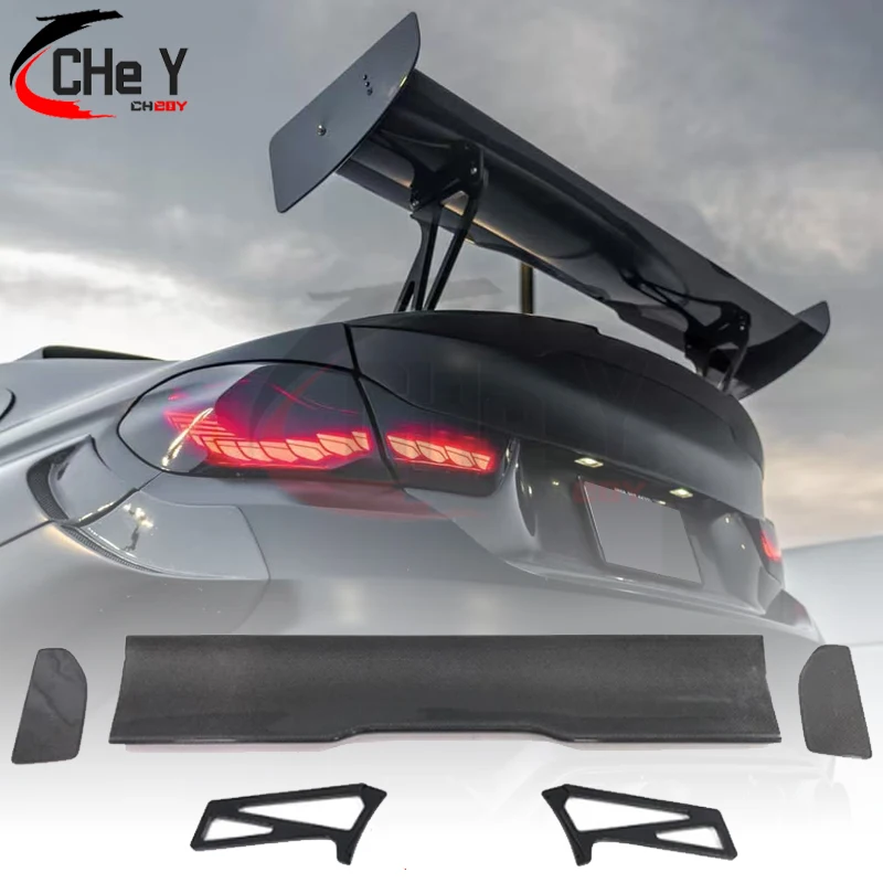 Универсальный Спойлер Gts для Bmw M2 M3 M4 F30 F32 F80 F82 стильные детали из натурального