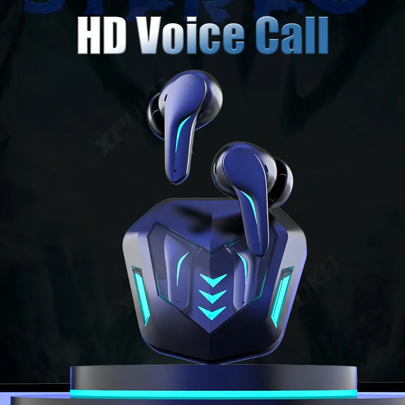 2022 Bluethooth 5.1 Earphone Colorful Breathing Stero Sound Wireless Headphones Noise Cancelling Zero Delay Gaming Headset Gamer |