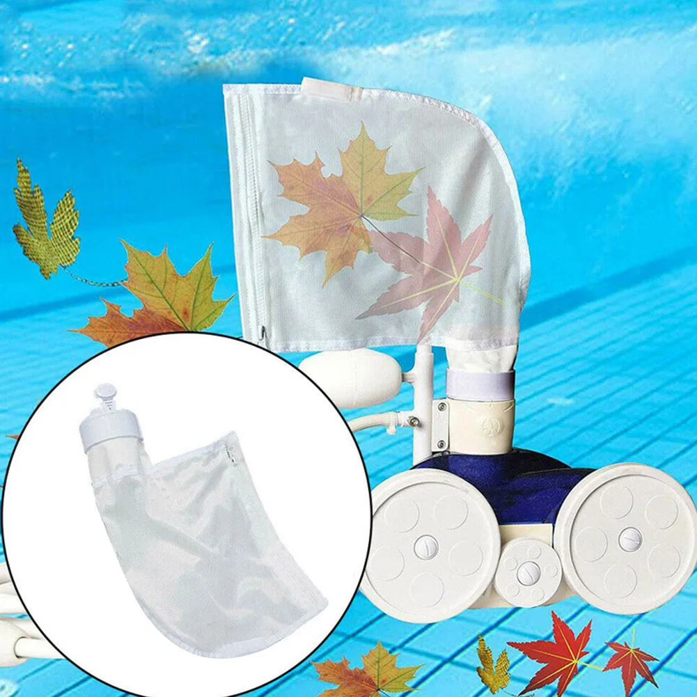 

Swimming Pool Cleaner Zipper Filter Bag Replacement for Polaris 280 480 Pool Filter Parts Universal Fountain Filtration Pouch