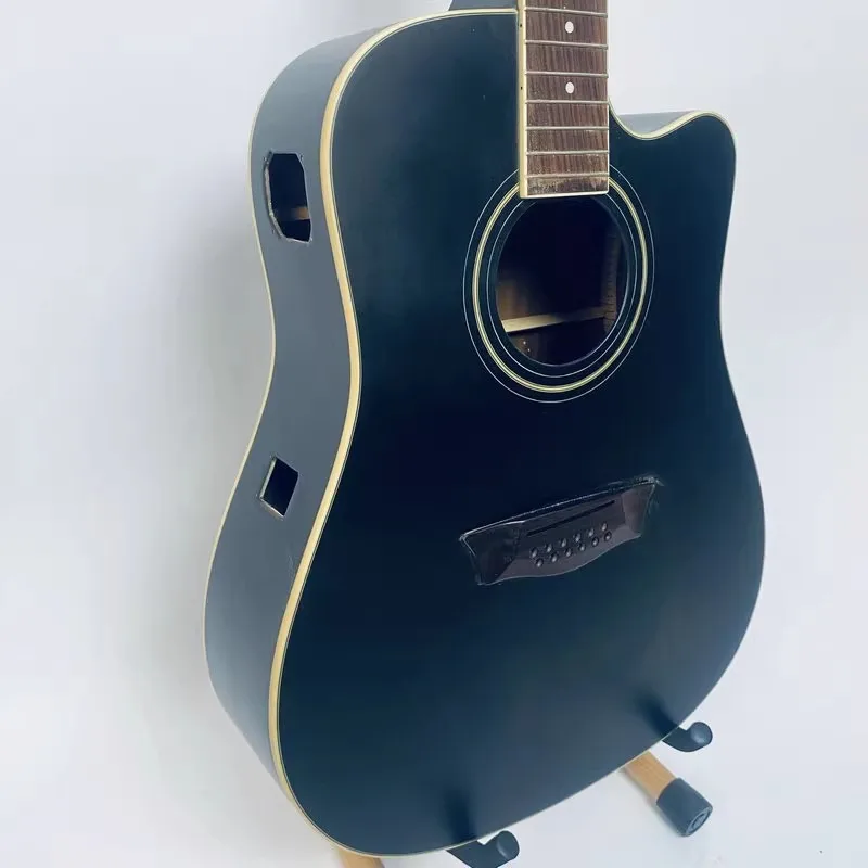 A223 Электрическая и акустическая гитара натуральная Morgan 12 струн незаконченные