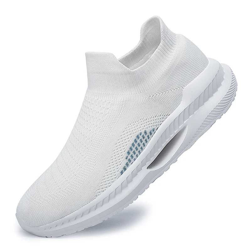 Portable Elasticity Socks Sneakers Men Women Unisex Size 35-45 Couple Running Shoes Slip-On Sport Shoes For Jogging Zapatillas