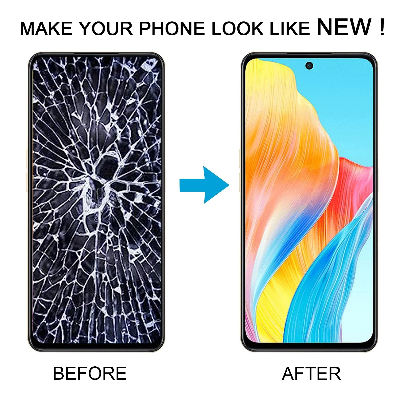 OEM ЖК-экран для OPPO A1 2023 / A58 4G A98 5G K11x F23 с дигитайзером в полной сборке