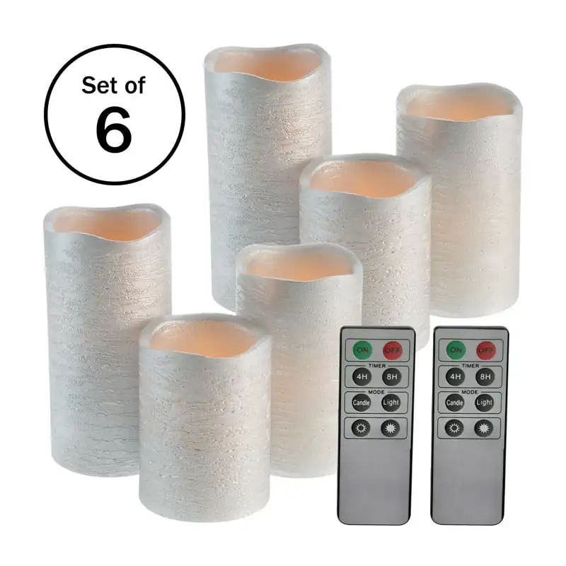 

Battery-Operated LED Flameless Candles with Remote
